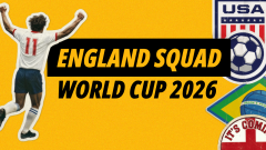 Image for World Cup 2026 England Squad Announcement 